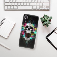 Odolné silikonové pouzdro iSaprio - Skull in Colors - Xiaomi Mi 8 Pro
