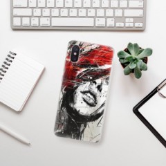 Odolné silikonové pouzdro iSaprio - Sketch Face - Xiaomi Mi 8 Pro