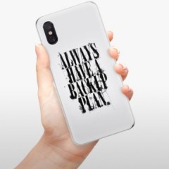 Odolné silikonové pouzdro iSaprio - Backup Plan - Xiaomi Mi 8 Pro