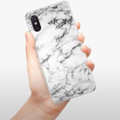 Odolné silikonové pouzdro iSaprio - White Marble 01 - Xiaomi Mi 8 Pro