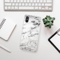 Odolné silikonové pouzdro iSaprio - White Marble 01 - Xiaomi Mi 8 Pro
