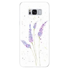 Odolné silikonové pouzdro iSaprio - Lavender - Samsung Galaxy S8