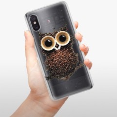 Odolné silikonové pouzdro iSaprio - Owl And Coffee - Xiaomi Mi 8 Pro