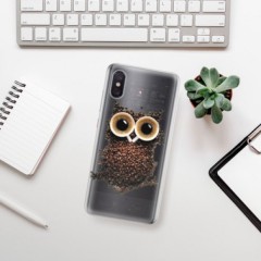 Odolné silikonové pouzdro iSaprio - Owl And Coffee - Xiaomi Mi 8 Pro