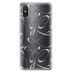 Odolné silikonové pouzdro iSaprio - Fancy - white - Xiaomi Mi 8 Pro