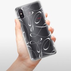 Odolné silikonové pouzdro iSaprio - Fancy - white - Xiaomi Mi 8 Pro