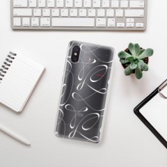 Odolné silikonové pouzdro iSaprio - Fancy - white - Xiaomi Mi 8 Pro