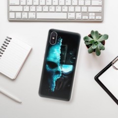 Odolné silikonové pouzdro iSaprio - Roboskull - Xiaomi Mi 8 Pro