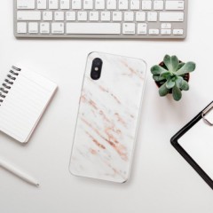 Odolné silikonové pouzdro iSaprio - Rose Gold Marble - Xiaomi Mi 8 Pro