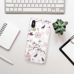 Odolné silikonové pouzdro iSaprio - Birds - Xiaomi Mi 8 Pro