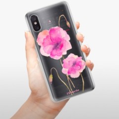Odolné silikonové pouzdro iSaprio - Poppies 02 - Xiaomi Mi 8 Pro