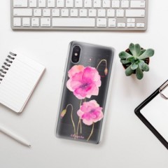 Odolné silikonové pouzdro iSaprio - Poppies 02 - Xiaomi Mi 8 Pro