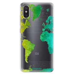 Odolné silikonové pouzdro iSaprio - Cold Map - Xiaomi Mi 8 Pro