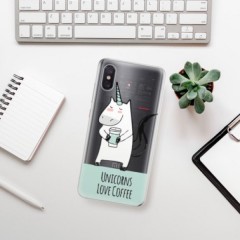 Odolné silikonové pouzdro iSaprio - Unicorns Love Coffee - Xiaomi Mi 8 Pro