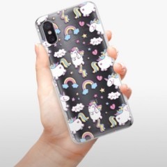 Odolné silikonové pouzdro iSaprio - Unicorn pattern 02 - Xiaomi Mi 8 Pro