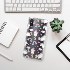 Odolné silikonové pouzdro iSaprio - Unicorn pattern 02 - Xiaomi Mi 8 Pro
