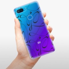 Odolné silikonové pouzdro iSaprio - Fancy - black - Xiaomi Mi 8 Lite