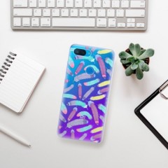Odolné silikonové pouzdro iSaprio - Feather Pattern 01 - Xiaomi Mi 8 Lite
