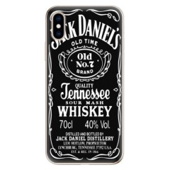 Odolné silikonové pouzdro iSaprio - Jack Daniels - iPhone XS