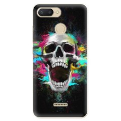 Odolné silikonové pouzdro iSaprio - Skull in Colors - Xiaomi Redmi 6