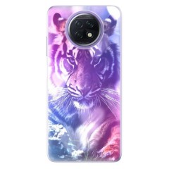 Odolné silikonové pouzdro iSaprio - Purple Tiger - Xiaomi Redmi Note 9T