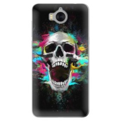 Odolné silikonové pouzdro iSaprio - Skull in Colors - Huawei Y5 2017 / Y6 2017