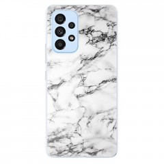 Odolné silikonové pouzdro iSaprio - White Marble 01 - Samsung Galaxy A73 5G