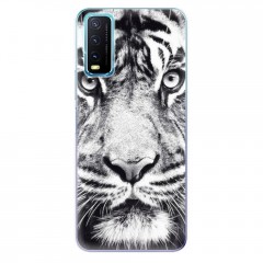 Odolné silikonové pouzdro iSaprio - Tiger Face - Vivo Y20s