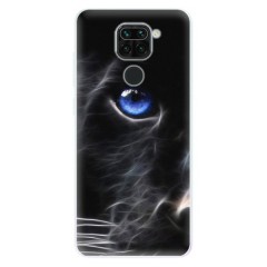 Odolné silikonové pouzdro iSaprio - Black Puma - Xiaomi Redmi Note 9