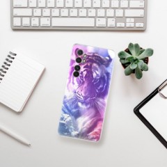 Odolné silikonové pouzdro iSaprio - Purple Tiger - Xiaomi Mi Note 10 Lite