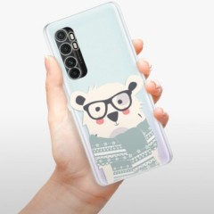 Odolné silikonové pouzdro iSaprio - Bear with Scarf - Xiaomi Mi Note 10 Lite