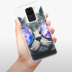 Plastové pouzdro iSaprio - Galaxy Cat - Xiaomi Redmi Note 9