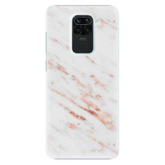 Plastové pouzdro iSaprio - Rose Gold Marble - Xiaomi Redmi Note 9