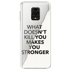 Plastové pouzdro iSaprio - Makes You Stronger - Xiaomi Redmi Note 9 Pro / Note 9S
