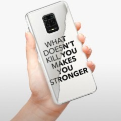 Plastové pouzdro iSaprio - Makes You Stronger - Xiaomi Redmi Note 9 Pro / Note 9S
