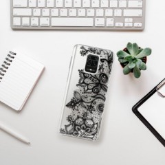 Plastové pouzdro iSaprio - Black Lace - Xiaomi Redmi Note 9 Pro / Note 9S