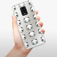 Plastové pouzdro iSaprio - Panda pattern 01 - Xiaomi Redmi Note 9 Pro / Note 9S