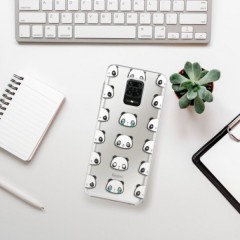 Plastové pouzdro iSaprio - Panda pattern 01 - Xiaomi Redmi Note 9 Pro / Note 9S
