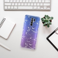 Odolné silikonové pouzdro iSaprio - Fancy - white - Xiaomi Redmi 9