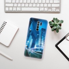 Odolné silikonové pouzdro iSaprio - Night City Blue - Xiaomi Redmi 9