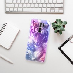 Odolné silikonové pouzdro iSaprio - Purple Tiger - Xiaomi Redmi 9