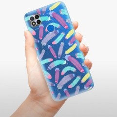 Odolné silikonové pouzdro iSaprio - Feather Pattern 01 - Xiaomi Redmi 9C