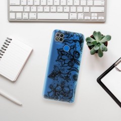Odolné silikonové pouzdro iSaprio - Black Lace - Xiaomi Redmi 9C