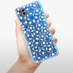 Odolné silikonové pouzdro iSaprio - Football pattern - white - Xiaomi Redmi 9C