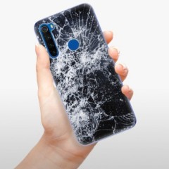 Odolné silikonové pouzdro iSaprio - Cracked - Xiaomi Redmi Note 8T
