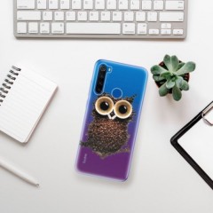Odolné silikonové pouzdro iSaprio - Owl And Coffee - Xiaomi Redmi Note 8T