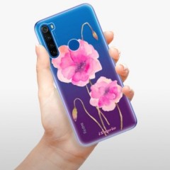 Odolné silikonové pouzdro iSaprio - Poppies 02 - Xiaomi Redmi Note 8T