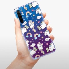 Odolné silikonové pouzdro iSaprio - Unicorn pattern 02 - Xiaomi Redmi Note 8T