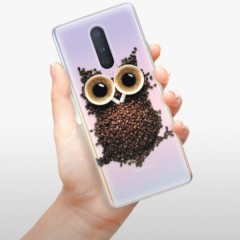 Odolné silikonové pouzdro iSaprio - Owl And Coffee - OnePlus 8