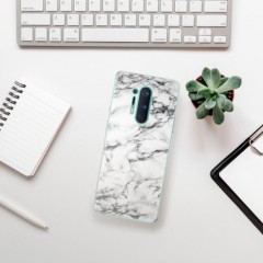 Odolné silikonové pouzdro iSaprio - White Marble 01 - OnePlus 8 Pro